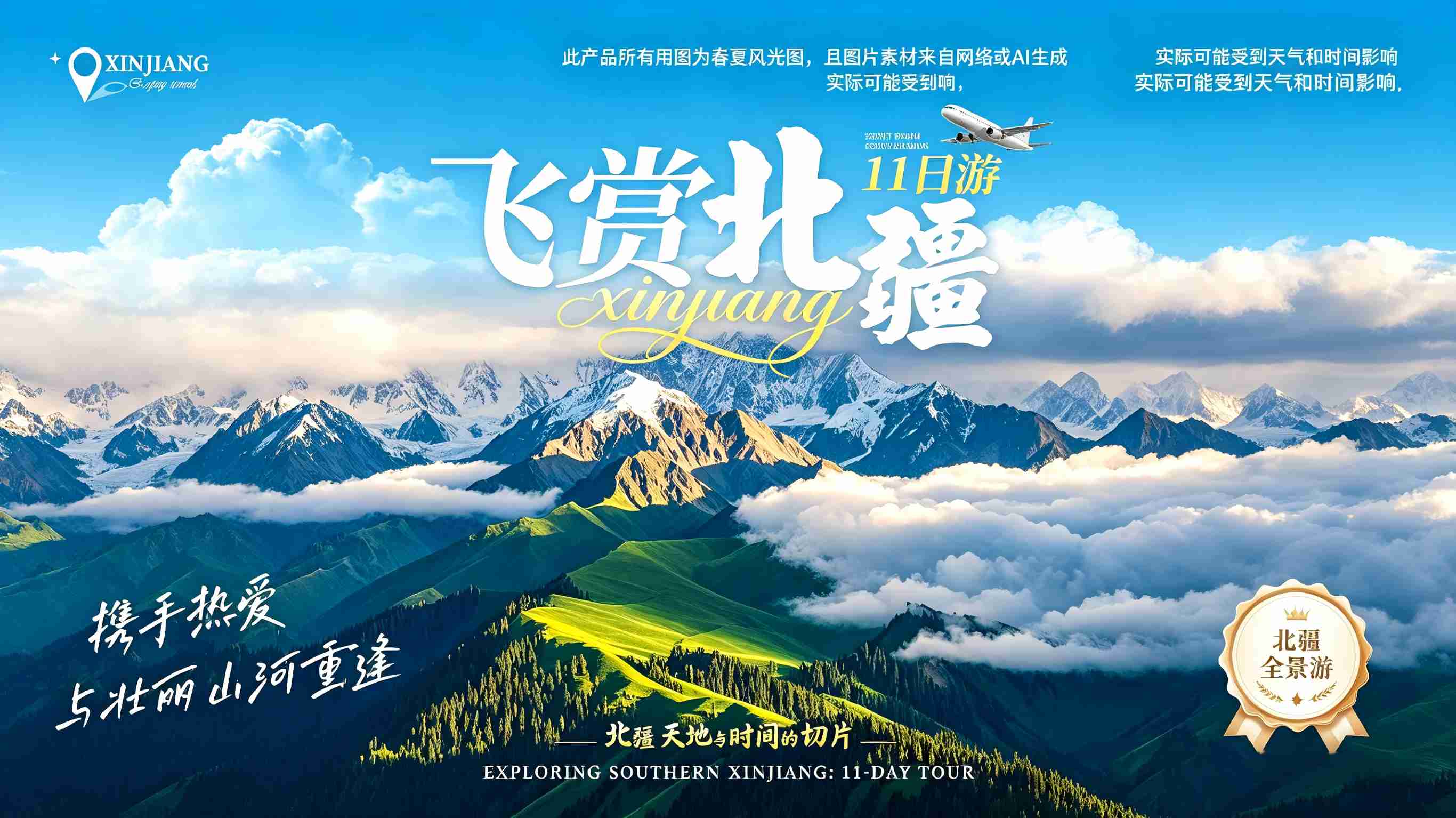 飞赏北疆11日｜25人左右精品团型｜纯玩无购物